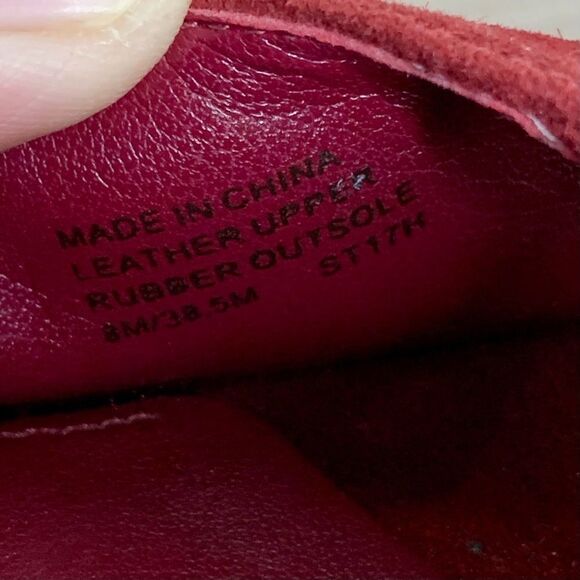 Michael Kors Bright Red Tiegan Platform Sandals - Picture 14 of 15